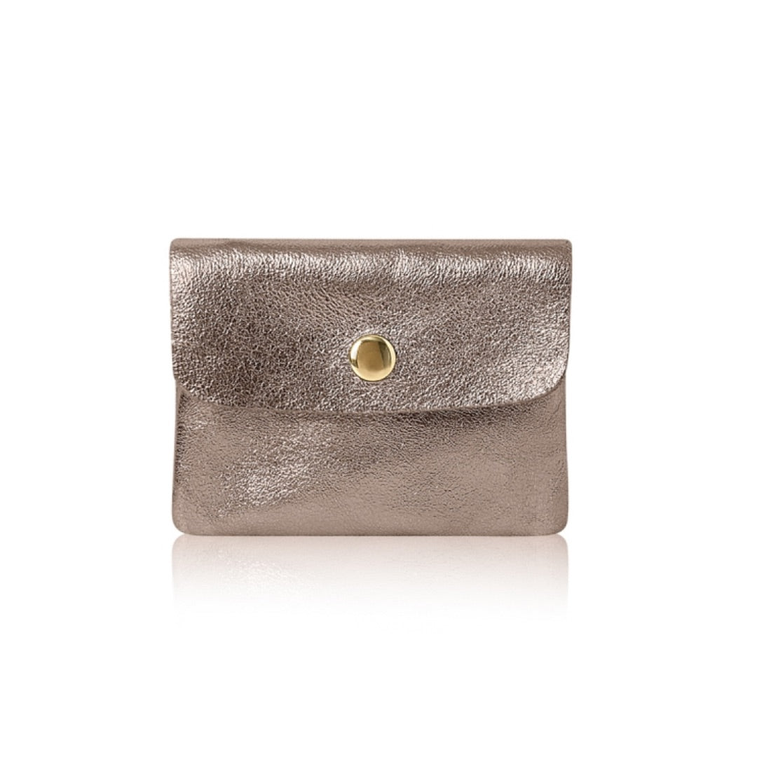 Metallic rose clearance gold purse