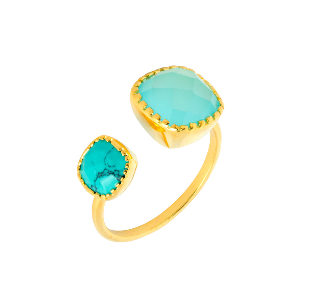 ASHIANA London | Nora Ring Aqua