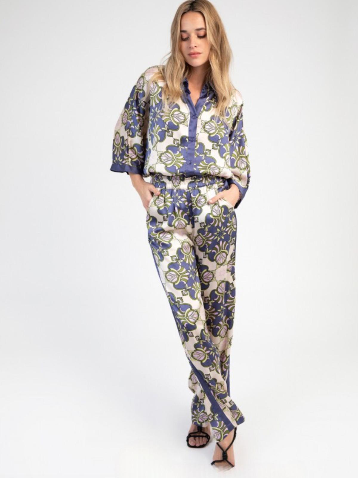 Storaly Printed Trousers Co-Ord