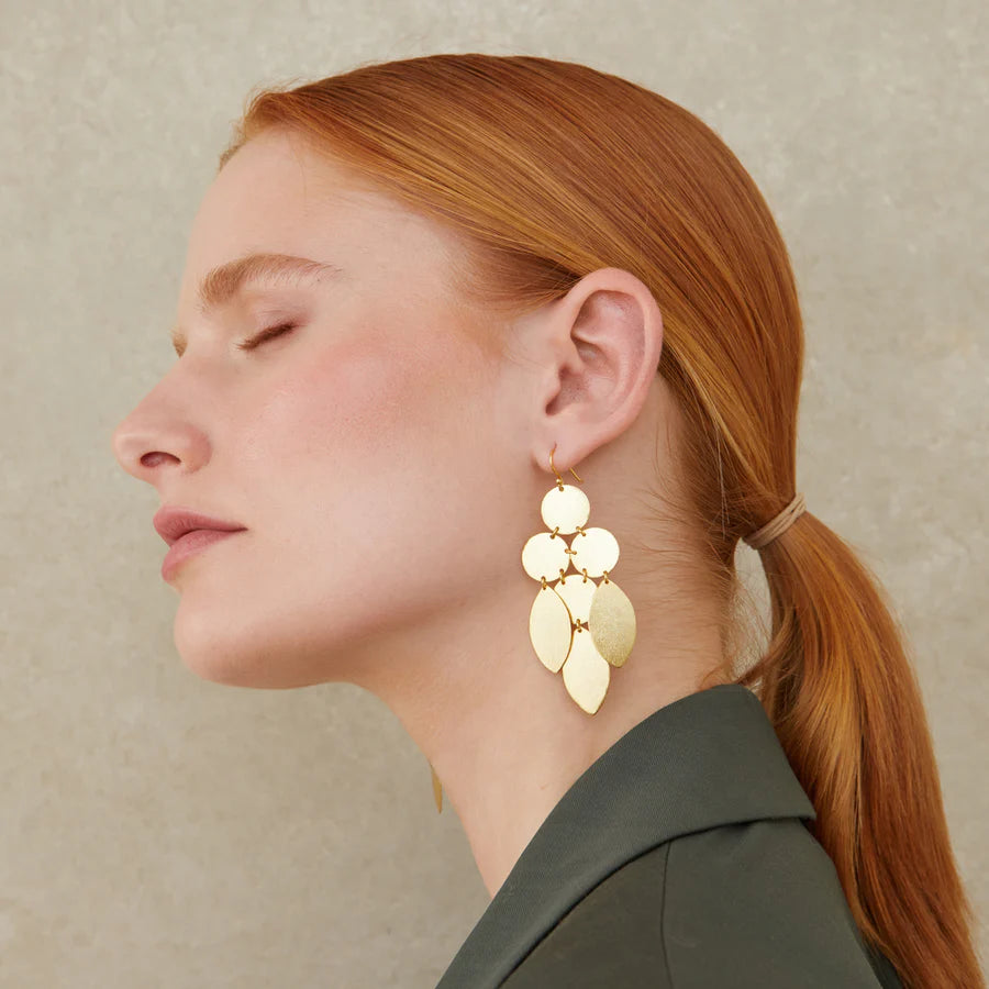 Mini Cheyenne Gold Earrings