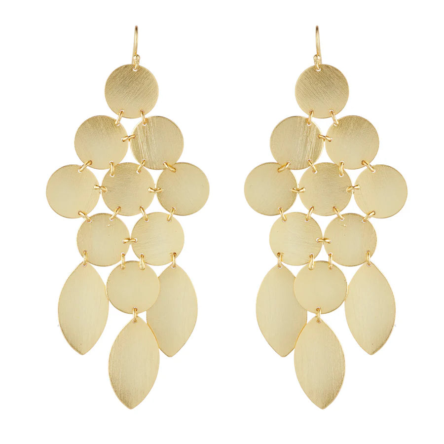 Cheyenne Gold Statement Earrings